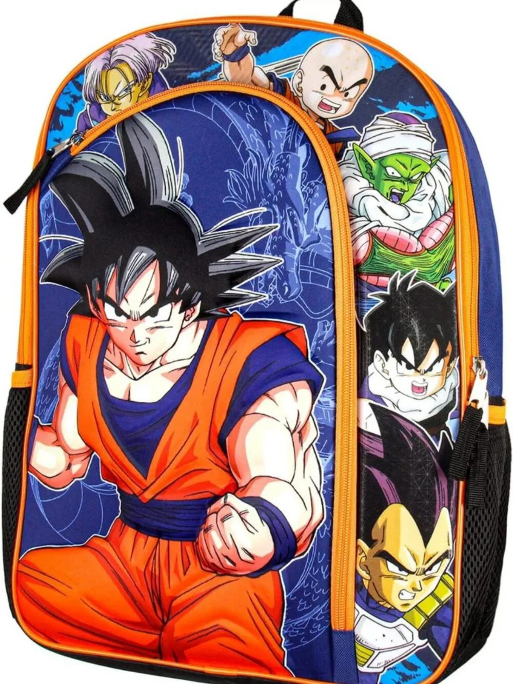 3D Goku Dragon Ball Z Anime Backpack | Kids School Bag | Molded EVA Design